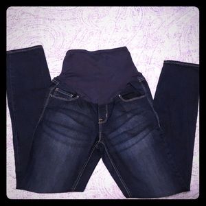 Old Navy, Maternity skinny jeans, darkwash